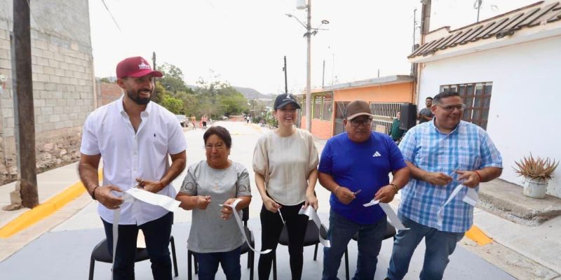 Estrenan Pavimento y Drenaje en la Colonia Genaro Estrada