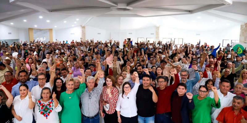 «La transformación de México no la para nadie, porque la dirige el pueblo”: Imelda Castro