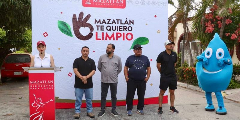 El Municipio no Baja la Guardia: Hoy Realizó la Jornada 31 de “Mazatlán Te Quiero Limpio”