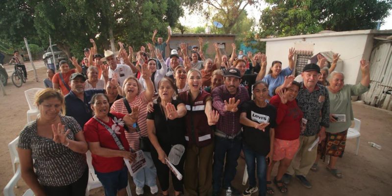 Con el pueblo y desde el territorio, Estrella Palacios fortalece la transformación