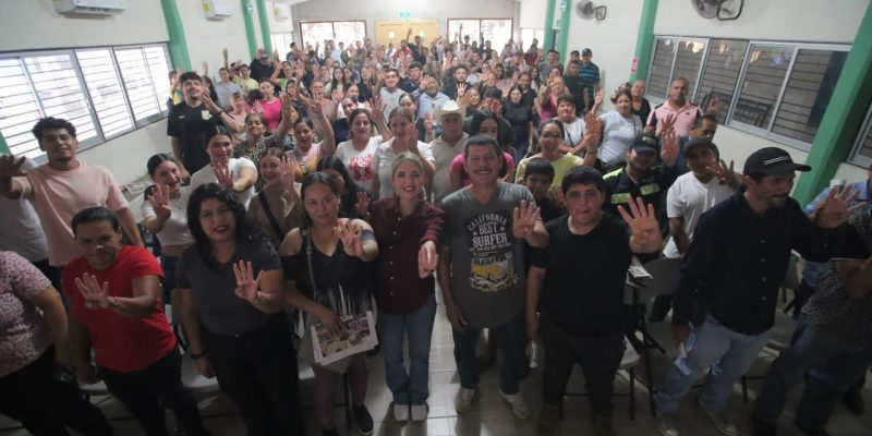 Desde Badiraguato, Estrella Palacios llama a Fortalecer el Relevo Generacional