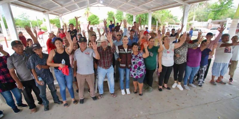 Estrella Palacios recorre Guasave y Sinaloa (Municipio)