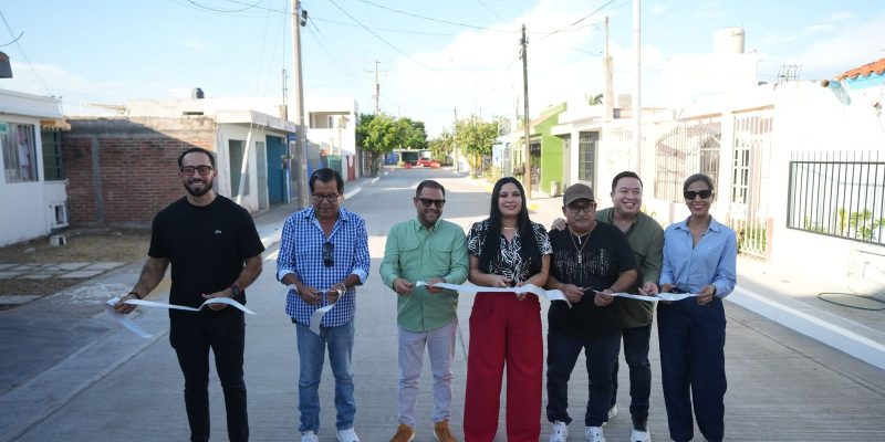 El Gobierno de Mazatlán Invirtió 3.7 mdp en Pavimentación de Calles