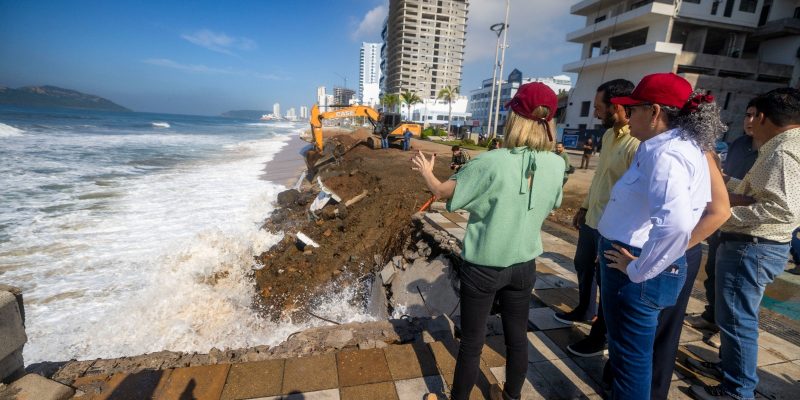 Es Prioridad la Reparación del Malecón de Mazatlán