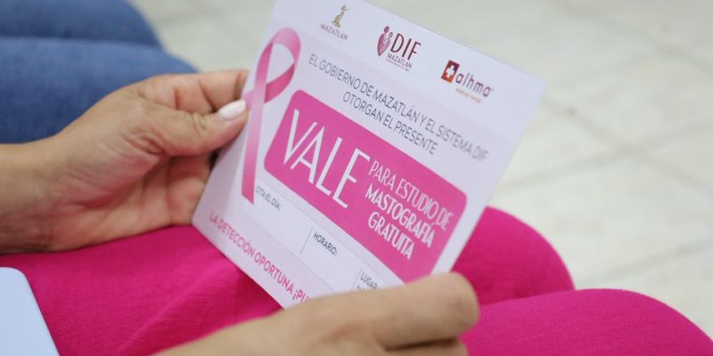 Ofrecen Estudios Gratuitos para Detectar Cáncer de Mama en Mazatlán