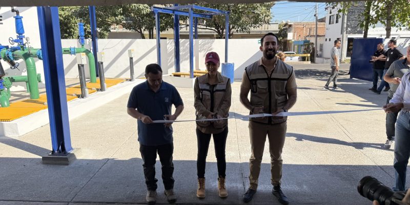 Inauguran modernización de Cárcamo  1 Oriente 