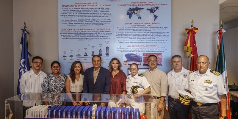 El Museo Casa del Marino se fortalece con histórica donación de la naviera COSCO Shipping Lines