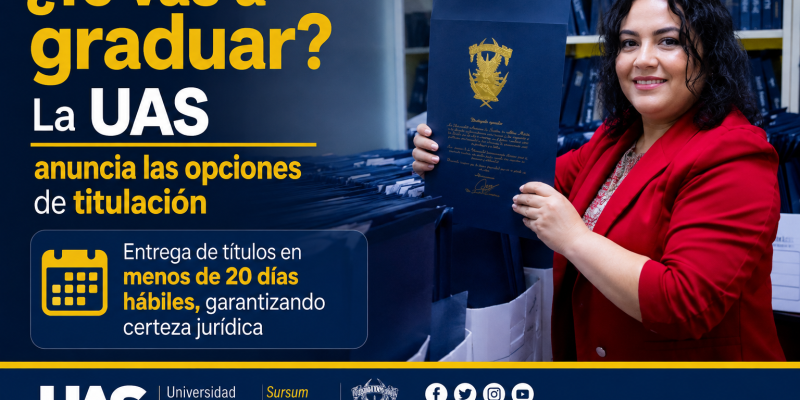 ¿Te vas a graduar?